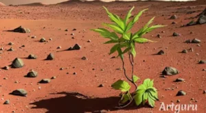 화성 사람 배설물 식물 키우기